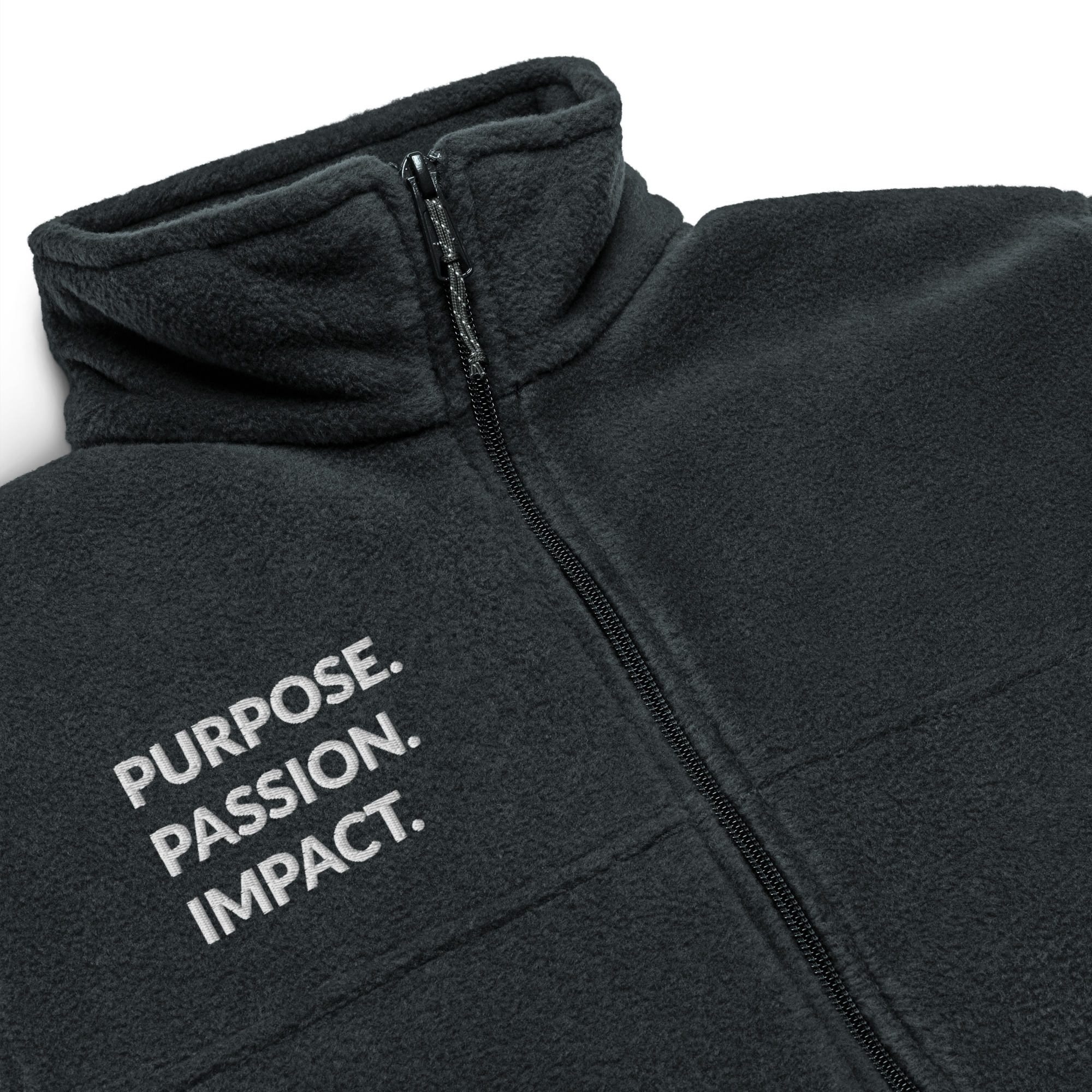 HFTT Columbia Unisex Full-Zip Fleece Jacket | Purpose. Passion. Impact. (Colors Available) – Image 4