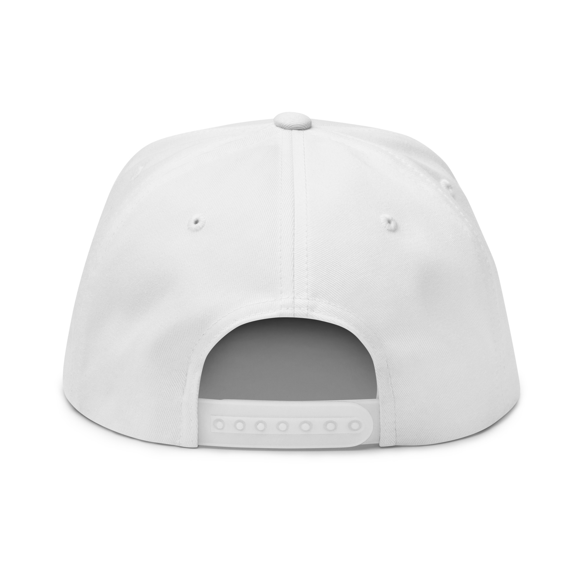HFTT Flat Bill Cap | Purpose. Passion. Impact. (White) – Image 2