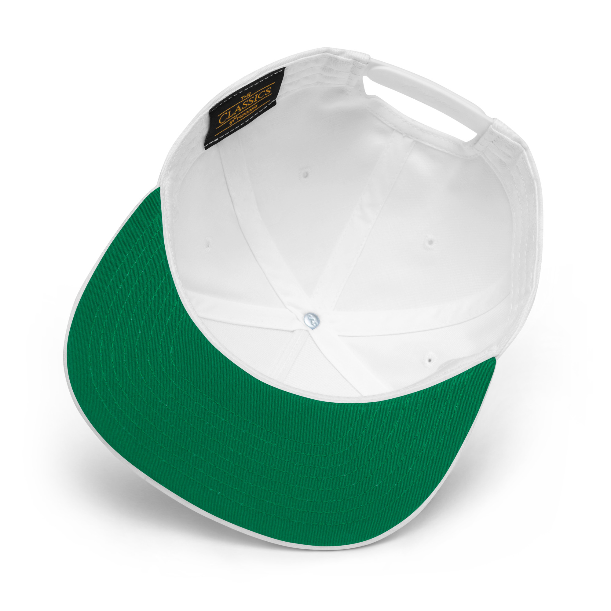HFTT Flat Bill Cap | Purpose. Passion. Impact. (White) – Image 3