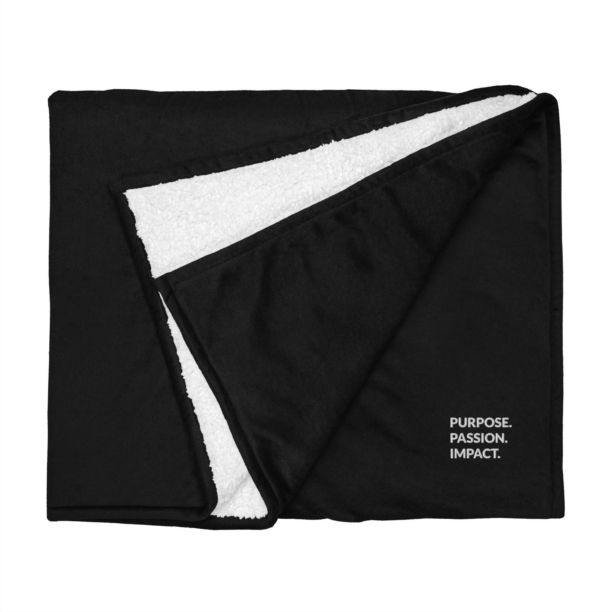 HFTT Sherpa Throw Blanket (50"×60") | Purpose. Passion. Impact. – Image 5