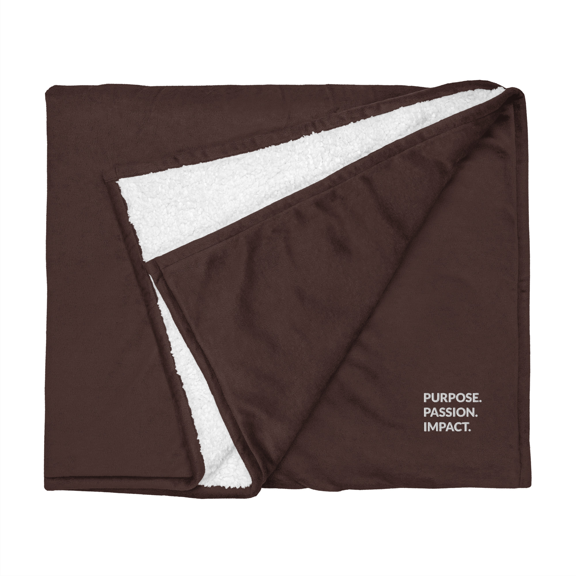 HFTT Sherpa Throw Blanket (50"×60") | Purpose. Passion. Impact. – Image 8