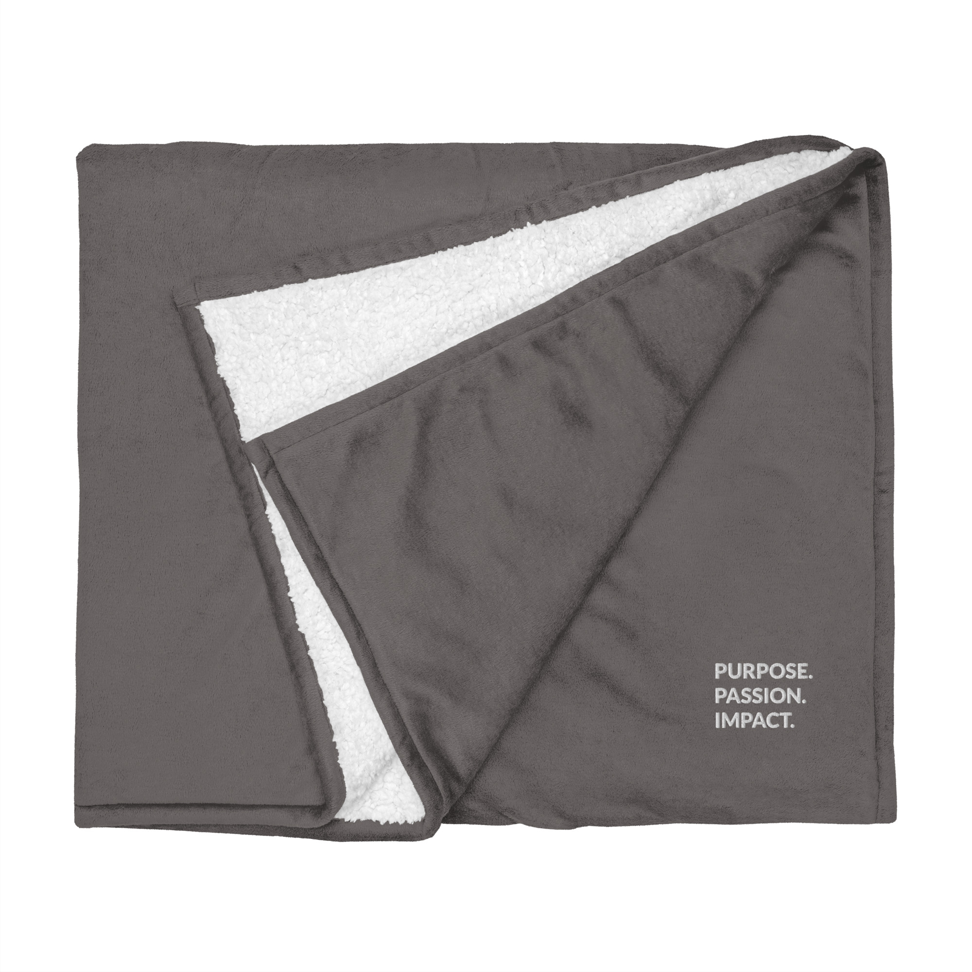 HFTT Sherpa Throw Blanket (50"×60") | Purpose. Passion. Impact. – Image 9