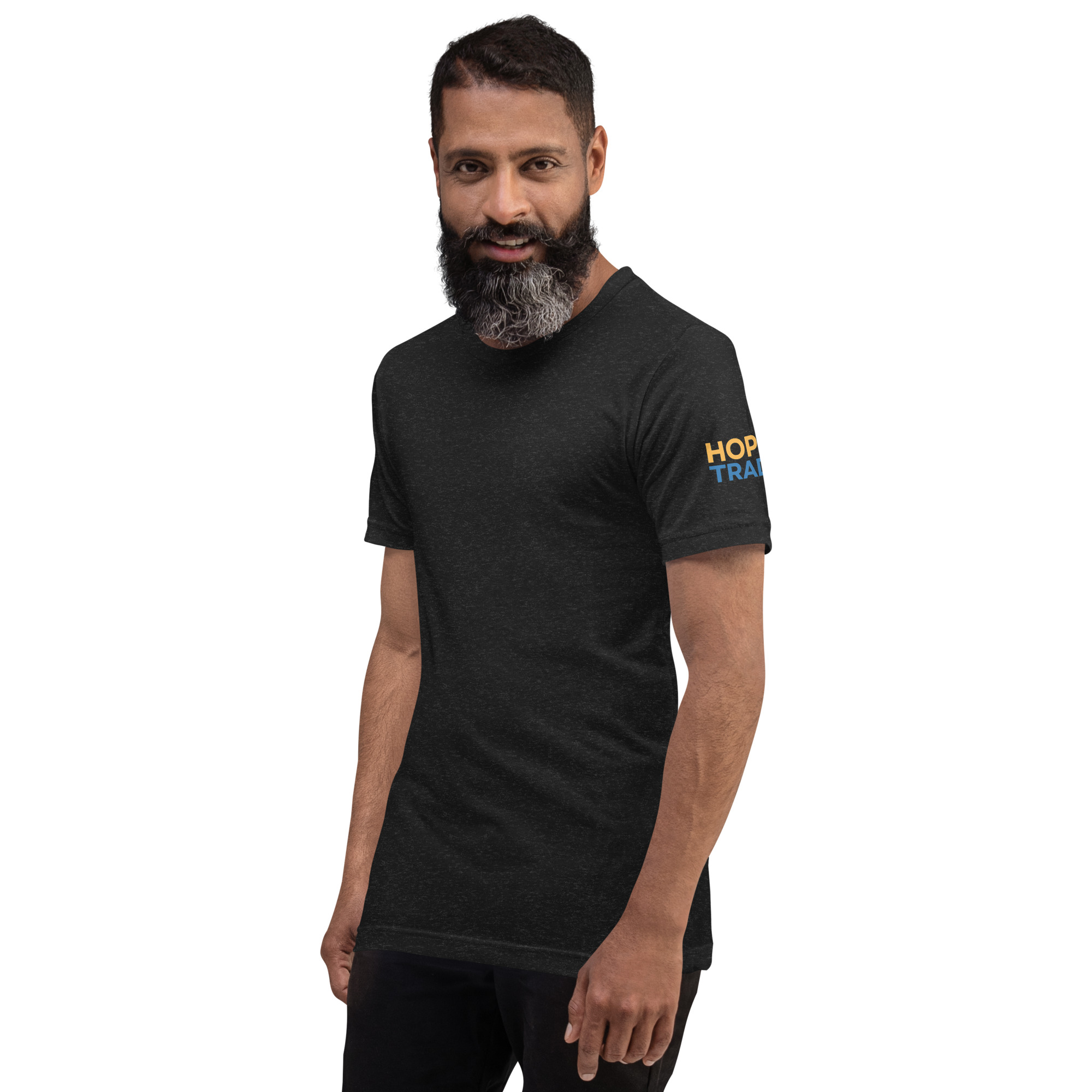 Boots Not Suits Black Heather Unisex t-shirt – Image 3