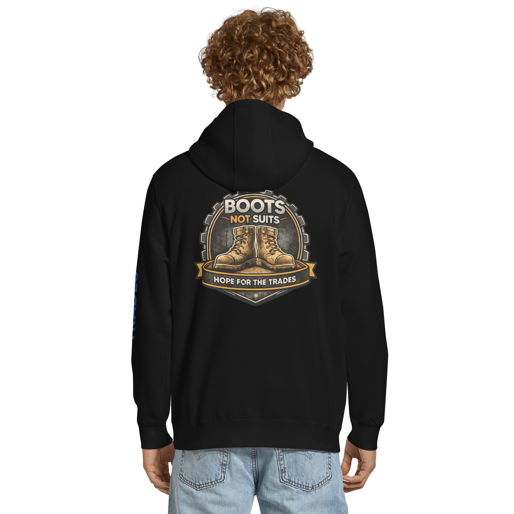 Unisex premium mid-weight hoodie – Image 2