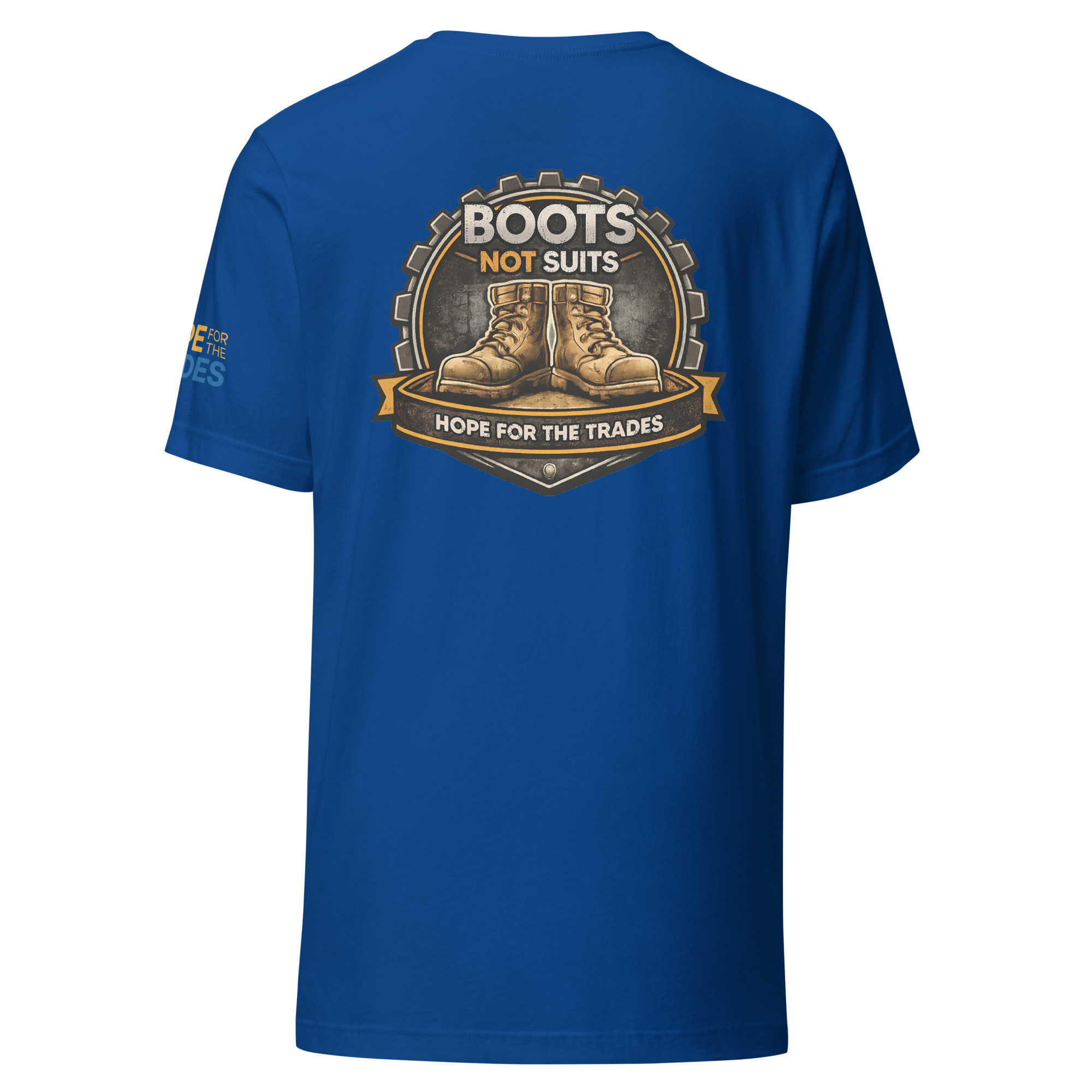 Boots Not Suits Unisex t-shirt (Colors Available) – Image 1