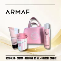 SET BOLSO + CREMA + PERFUME 60 ML + ODYSSEY CANDEE – Imagen 1
