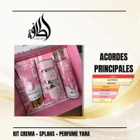 KIT CREMA + SPLAHS + PERFUME YARA – Imagen 1
