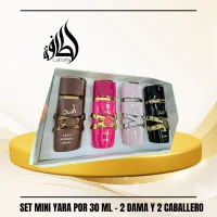 SET MINI YARA POR 30 ML - 2 DAMA Y 2 CABALLERO – Image 1