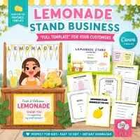 PLR Lemonade Stand Business – Image 1