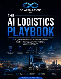 The AI Logistics Playbook | 88 AI Solutions – Image 1