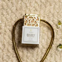 Gold Top Car Diffuser – Luxury Hanging Car Air Freshener – Baby Powder
