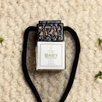 Black Top Car Diffuser – Hanging Car Air Freshener – Baby Powder