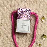 Pink Top Car Diffuser – Cute Hanging Car Air Freshener – Lavender