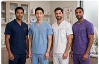 Ambos Médicos Lluvia de Oro Hombre – Color a Pedido, XXL