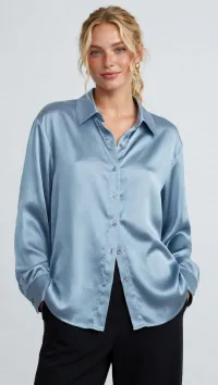 Camisa de Satén para Mujer – Image 3