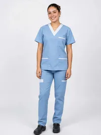 Ambos Médicos para mujer Lluvia de Oro – Celeste, S