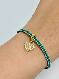 Classic Woven Bracelet  – Green