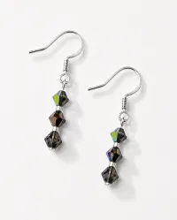 Remember Me Earrings – Iridescent Black