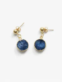 Still She Shines Earrings – Midnight Blue