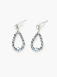 Simply Her Earrings – Silver Blue