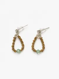 Simply Her Earrings – Khaki Green