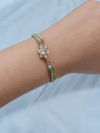 Self-Defined Bracelet  – Turquoise/ Brown