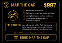 Map the Gap Strategy Session: Assessment Review & Profit Map – Image 1