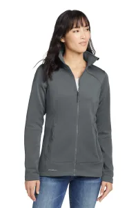 Eddie Bauer Highpoint Fleece Jacket (Women) – 1-Color Logo Imprint, Metal Grey, 4XL