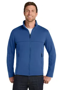 Port Authority Collective Smooth Fleece Jacket (Men) – 1-Color Logo Imprint, Night Sky Blue, S