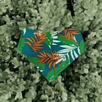 In the Tropics Dog Bandana with Snaps – Image 2