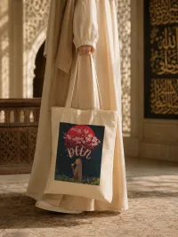 MOONLIT DEEN TOTE BAG – Image 1