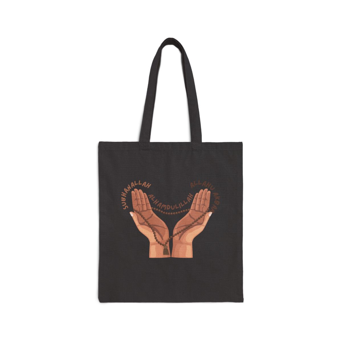 DHIKR TOTE BAG – BLACK
