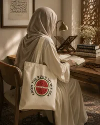 PALESTINIAN WATERMELON TOTE BAG – Image 2