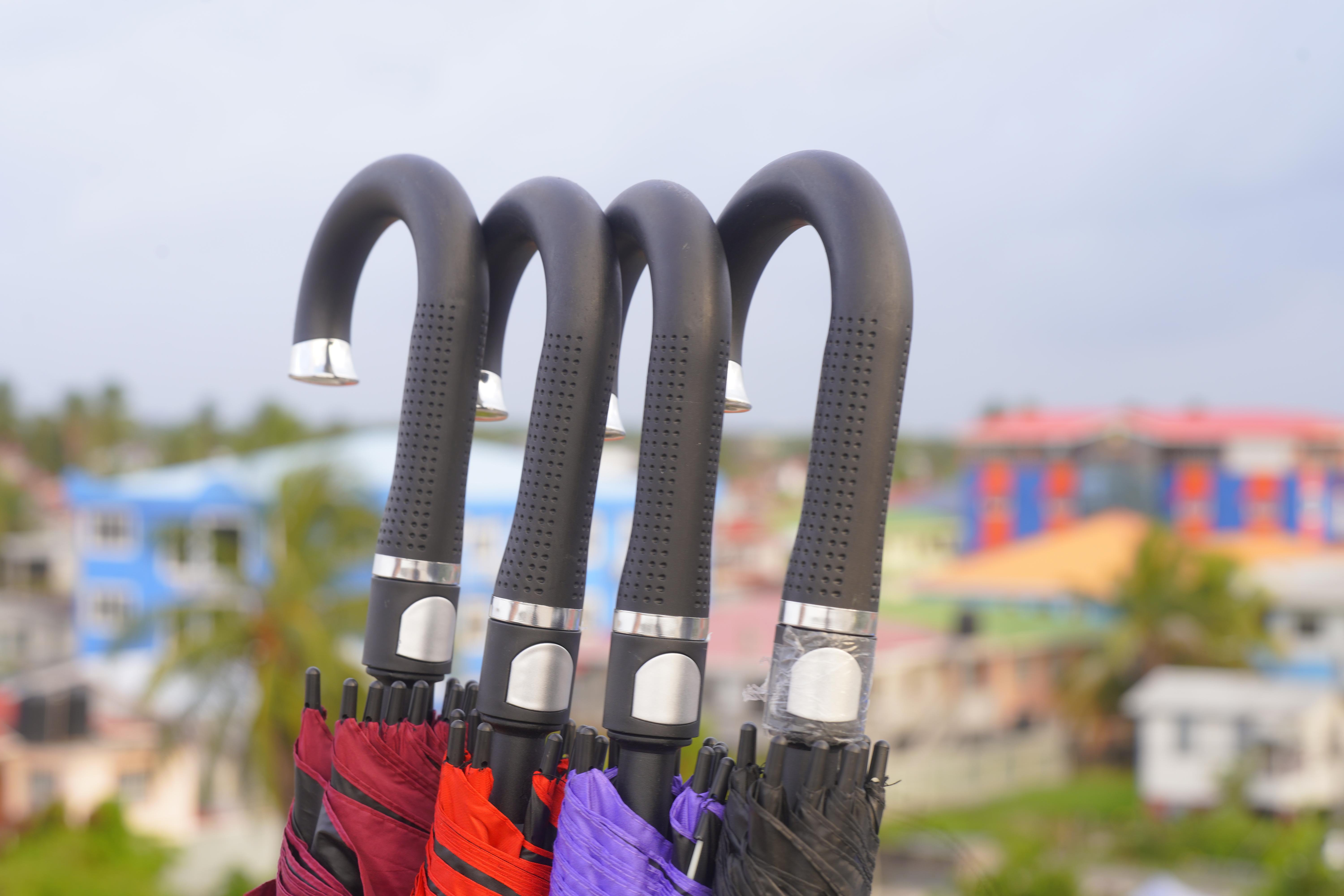 Silver Tip Curve Handle Umbrellas – Image 2