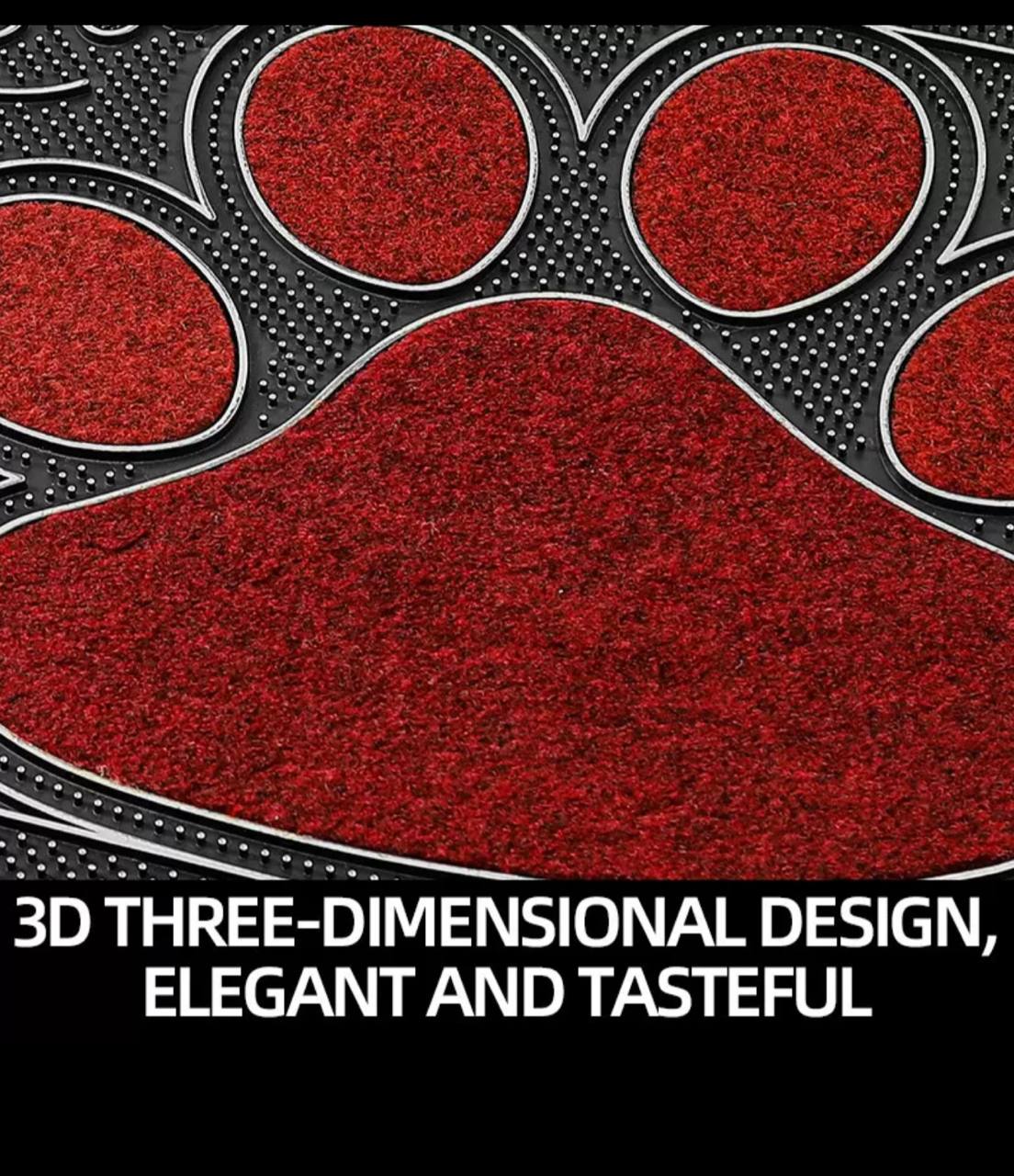 Three-Dimensional Design, Elegant & Tasteful Welcome Door Mat – Image 2