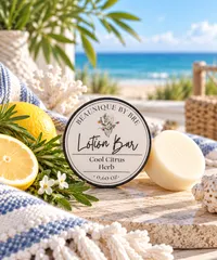 Cool Citrus Herb Lotion Bar – Image 1