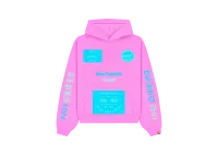 Yours Truly Daily SP2 Essentials Pink Hoodie – Image 1