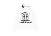 Yours Truly Daily SP2 Essentials White Hoodie – Image 2