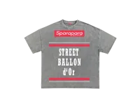 Street Ballon d'Ors Message T-Shirt Grey – Image 1