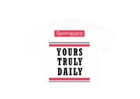 Yours Truly Daily Message T-Shirt White – Image 1