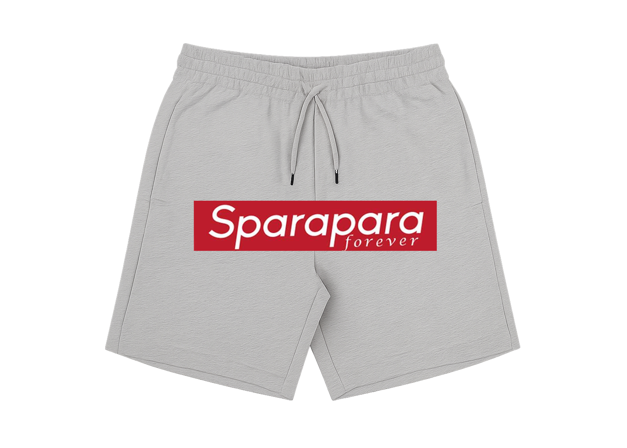 Box Logo Shorts Grey – Image 1