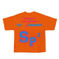 Yours Truly Daily SP2 Essentials Orange T-Shirt – Image 2