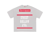 Street Ballon d'Ors Message T-Shirt Grey – Image 1