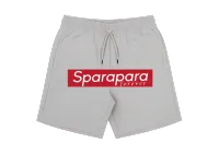 Box Logo Shorts Grey – Image 1