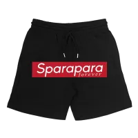 Box Logo Shorts Black – Image 1
