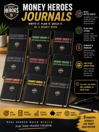 Money Heroes Journal — Build the Habit. Write the Plan. – Image 1
