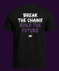 Money Heroes Powerful Mindset T-Shirt —Debt-free is the new drip – Image 2