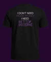 Money Heroes Financial Power T-Shirt — Budget Boss in Training – Image 2