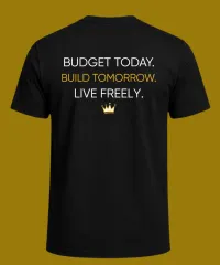 Money Heroes Classic Hero T-Shirt — Wealth Starts on Paper – Image 2