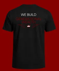 Money Heroes Financial Power T-Shirt — We Don't Swipe For Validation – Image 2